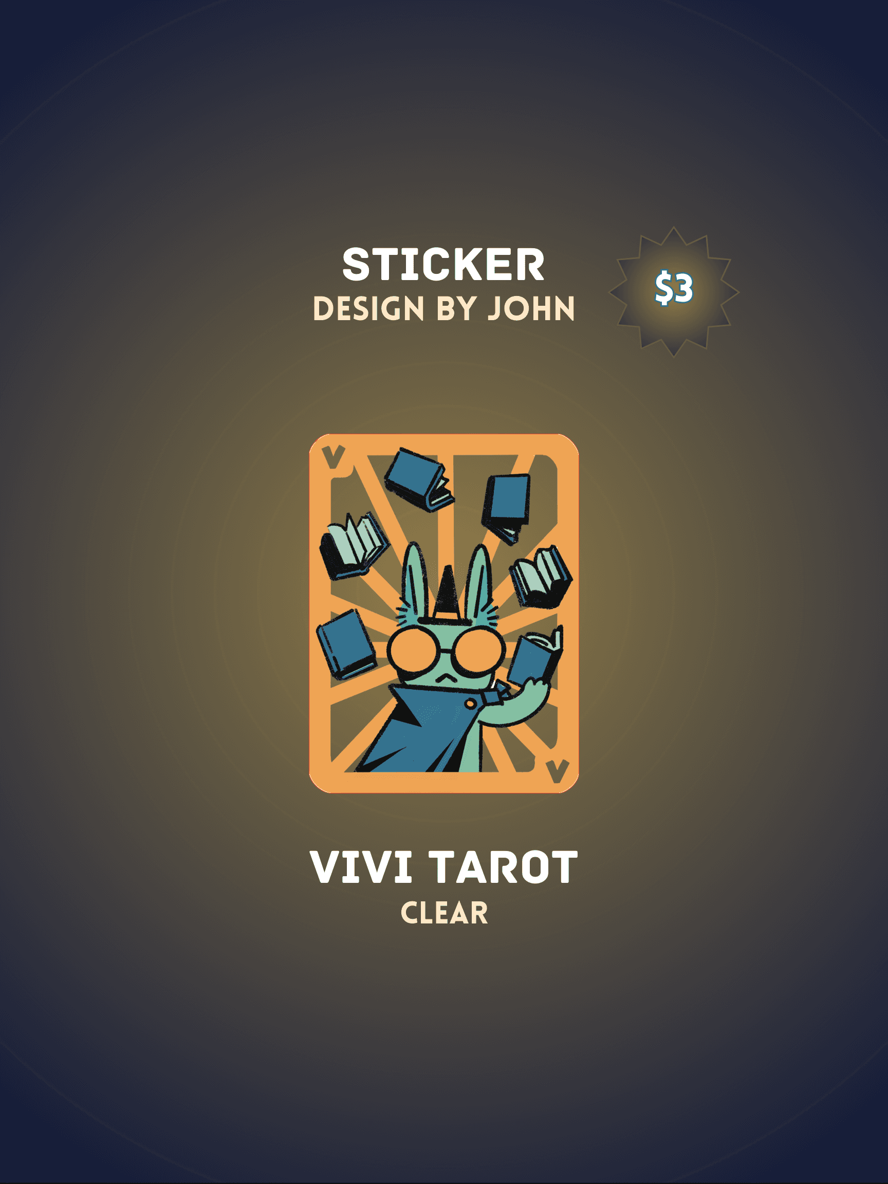 Vivi Tarot Sticker